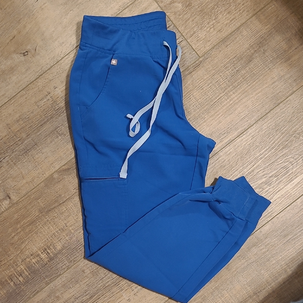 FIGS Zamora Royal Blue Scrub Pants